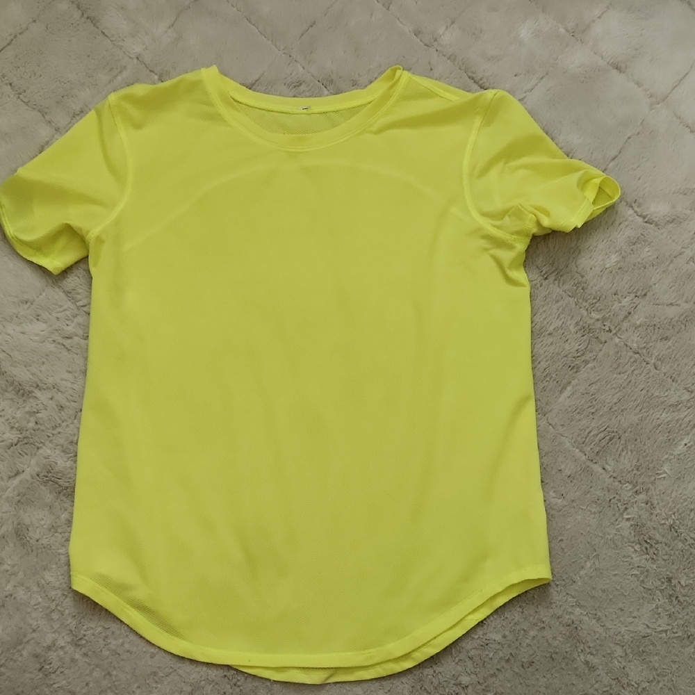 Lululemon High Neck Run And Train Tee